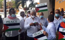Manifestation pacifique en soutien à la Palestine dans les rues de la capitale
