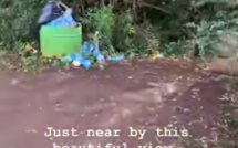 [Vidéo] Poubelle pleine, cascade de déchets sur le site du Morne, patrimoine mondial de l'Uneso