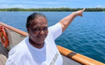 Chagos : Arrivée de la délégation et des Chagossiens dans l'atoll Peros Banhos