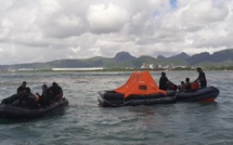 Pointe-aux-Sables : des membres de l'équipage secourus dans une mer démontée