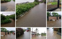 Mauvais temps : Routes impraticables, accumulations d’eau et de débris, maisons inondées