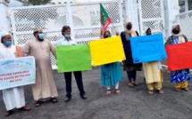 Manifestation contre le prix du hadj à Port-Louis