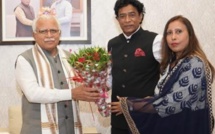 Inde : Nando Bodha rencontre le chef ministre de l'Haryana