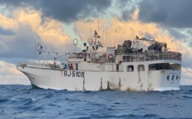 Le CGS Barracuda a tiré sur un  navire taïwanais