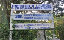 La création d’un espace religieux au Jardin Botanique de Curepipe passe mal