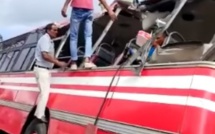 Vidéo- Accident Bassin Blanc : Un autobus fait une sortie de route, bilan une dizaines de blessés